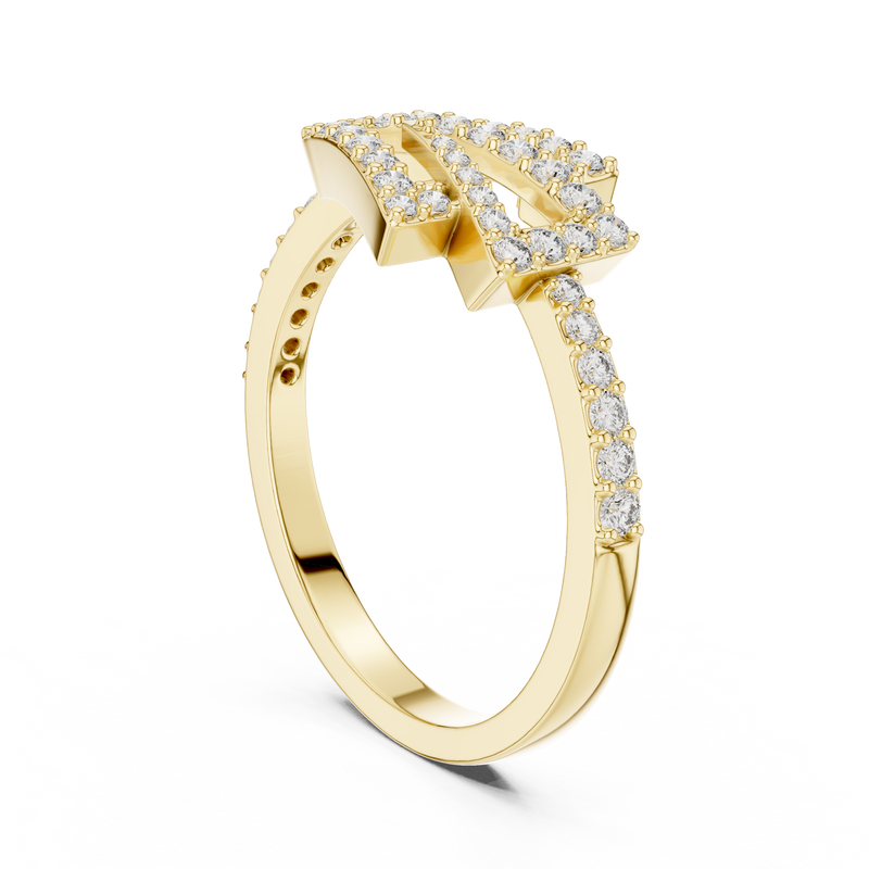 Ladies Ring LR-01 (75) - Yellow Gold - Image