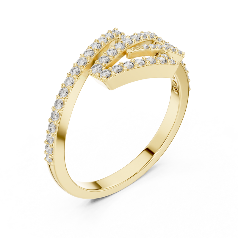 Ladies Ring LR-01 (75) - Yellow Gold - Image