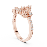 Ladies Ring LR-01 (76) - Rose Gold - Image