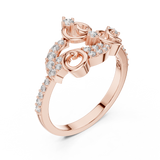 Ladies Ring LR-01 (76) - Rose Gold - Image