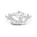 Ladies Ring LR-01 (76) - White Gold - Image