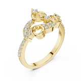 Ladies Ring LR-01 (76) - Yellow Gold - Image