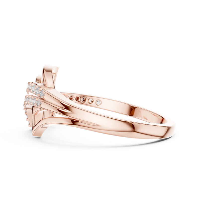 Ladies Ring LR-01 (77) - Rose Gold - Image