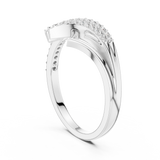 Ladies Ring LR-01 (77) - White Gold - Image