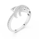 Ladies Ring LR-01 (77) - White Gold - Image