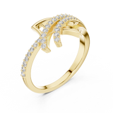 Ladies Ring LR-01 (77) - Yellow Gold - Image