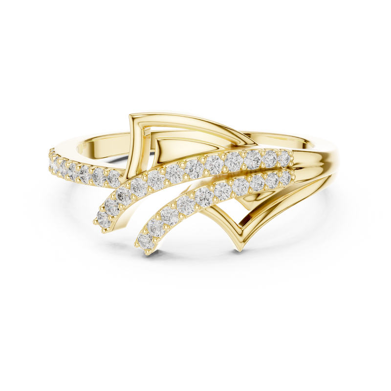Ladies Ring LR-01 (77) - Yellow Gold - Image