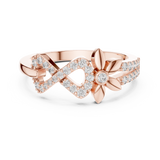 Ladies Ring LR-01 (78) - Rose Gold - Image