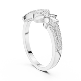 Ladies Ring LR-01 (78) - White Gold - Image