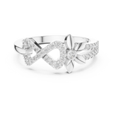 Ladies Ring LR-01 (78) - White Gold - Image