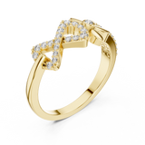 Ladies Ring LR-01 (78) - Yellow Gold - Image