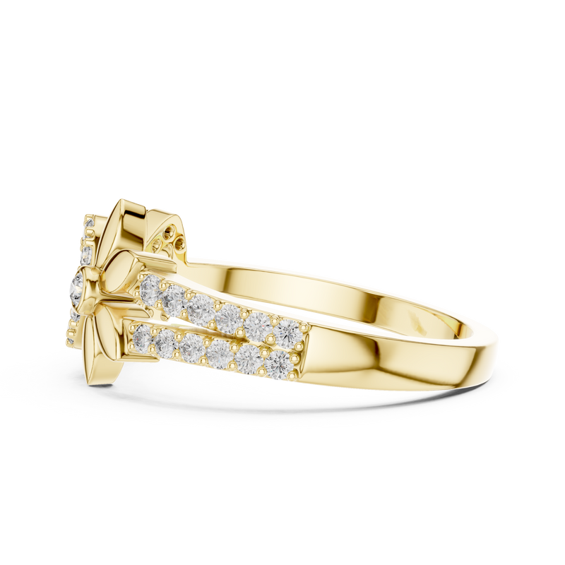 Ladies Ring LR-01 (78) - Yellow Gold - Image