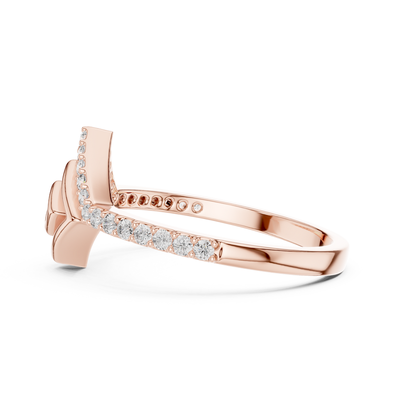 Ladies Ring LR-01 (79) - Rose Gold - Image