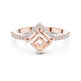 Ladies Ring LR-01 (79) - Rose Gold - Image