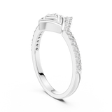 Ladies Ring LR-01 (79) - White Gold - Image