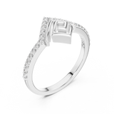 Ladies Ring LR-01 (79) - White Gold - Image