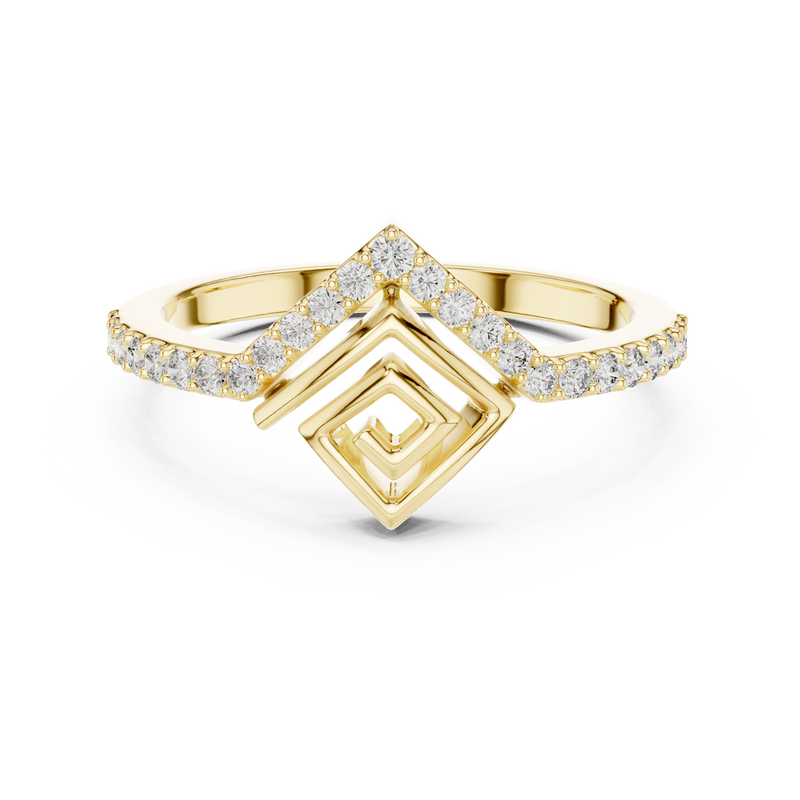 Ladies Ring LR-01 (79) - Yellow Gold - Image