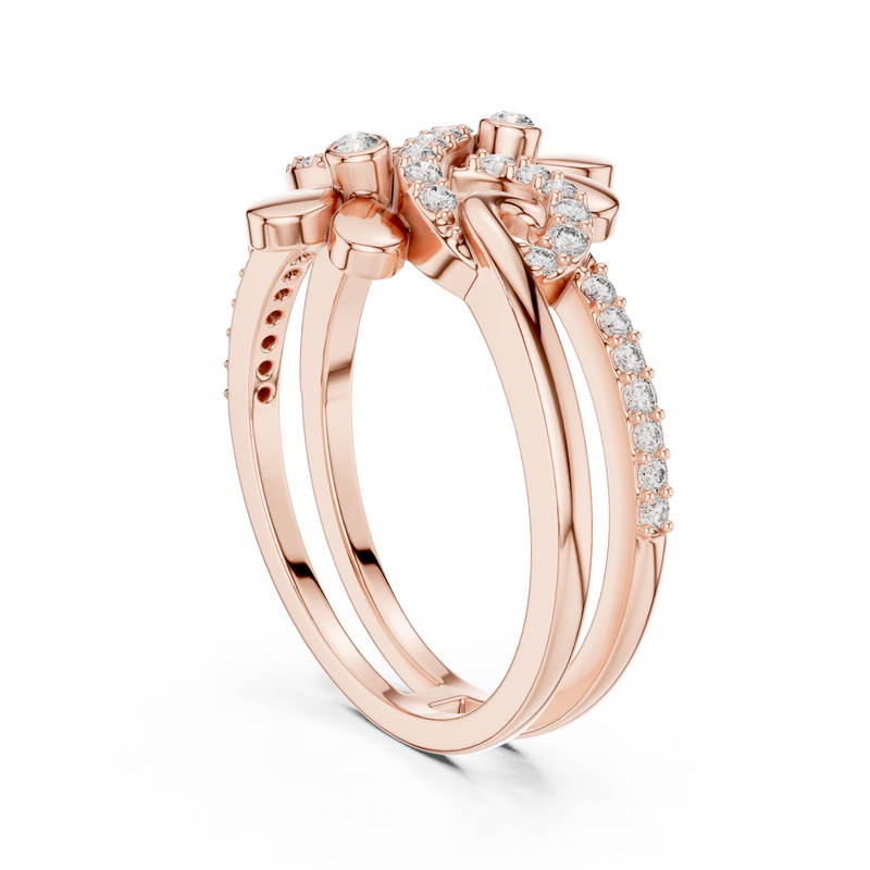 Ladies Ring LR-01 (80) - Rose Gold - Image