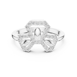 Ladies Ring LR-01 (81) - White Gold - Image
