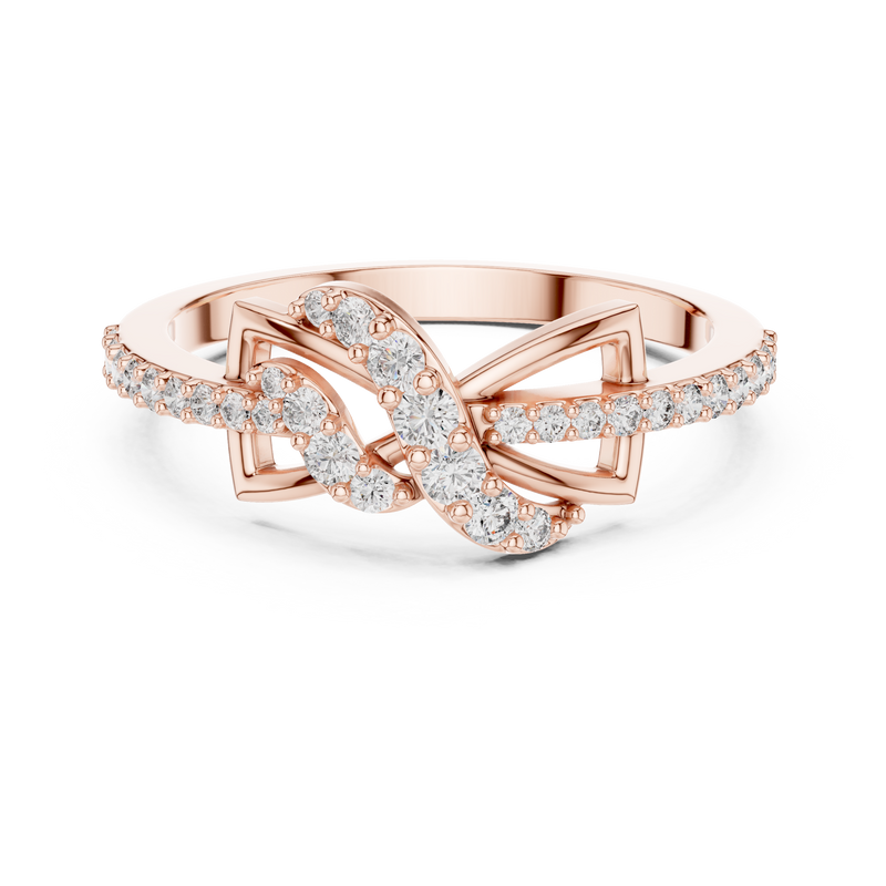 Ladies Ring LR-01 (82) - Rose Gold - Image