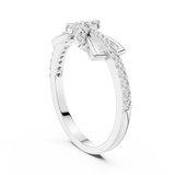 Ladies Ring LR-01 (82) - White Gold - Image