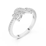 Ladies Ring LR-01 (82) - White Gold - Image