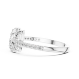 Ladies Ring LR-01 (82) - White Gold - Image