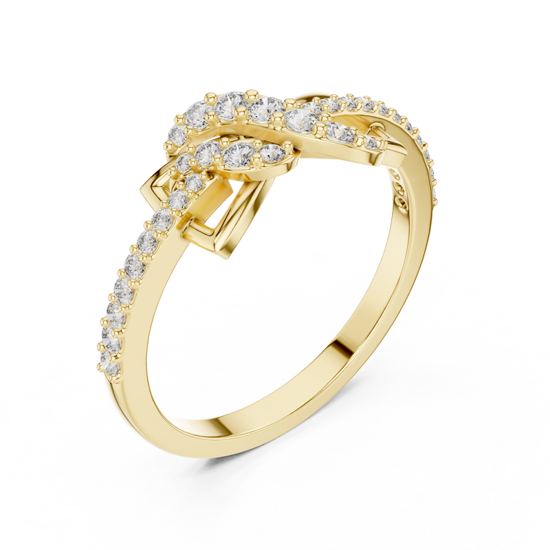 Ladies Ring LR-01 (82) - Yellow Gold - Image