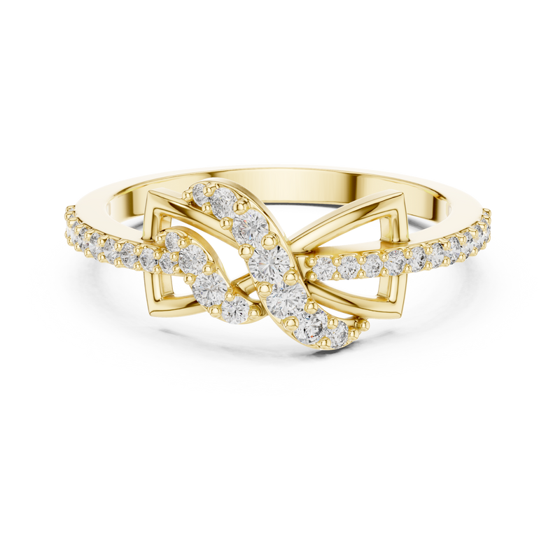 Ladies Ring LR-01 (82) - Yellow Gold - Image