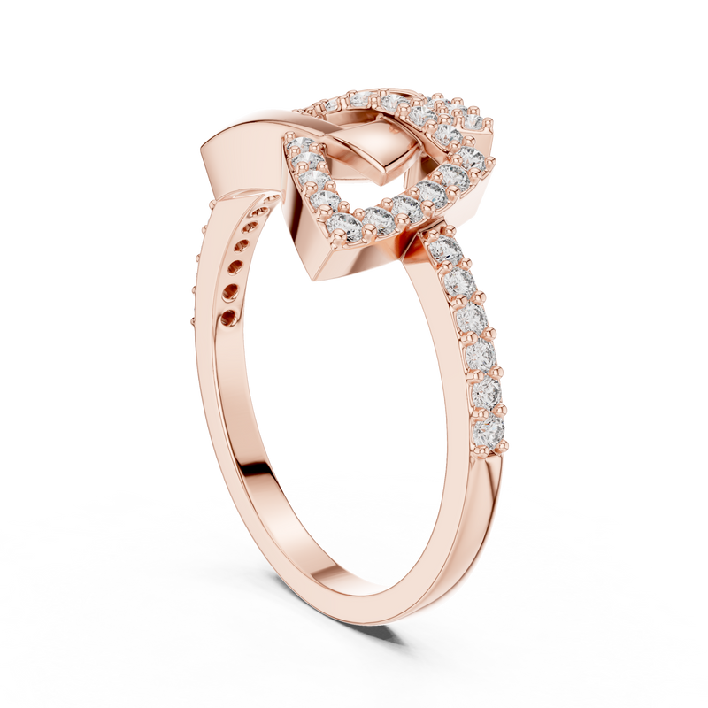 Ladies Ring LR-01 (83) - Rose Gold - Image
