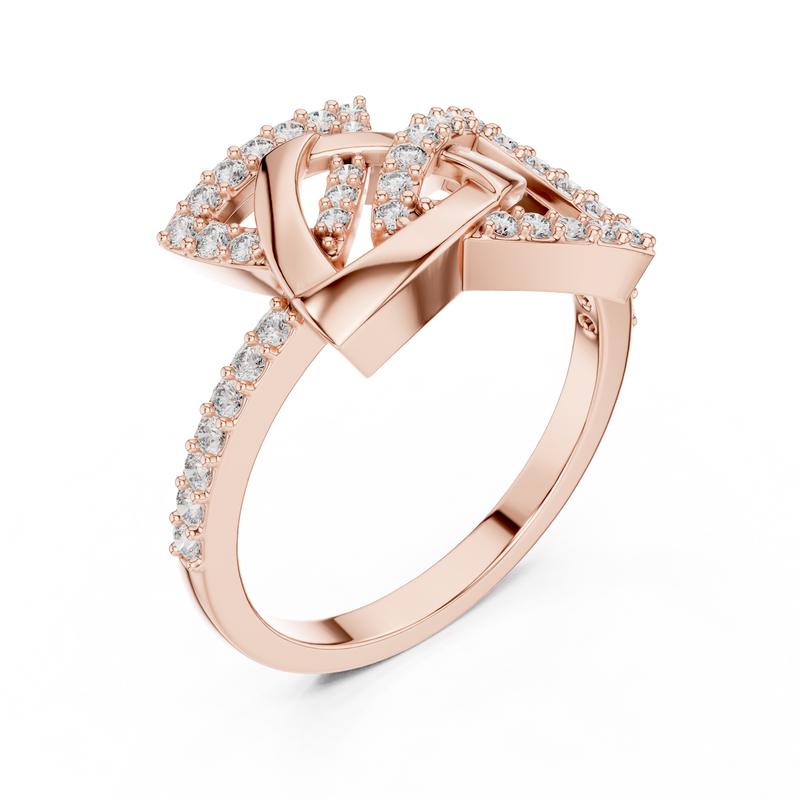 Ladies Ring LR-01 (83) - Rose Gold - Image