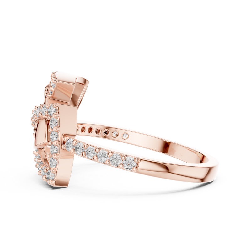 Ladies Ring LR-01 (83) - Rose Gold - Image