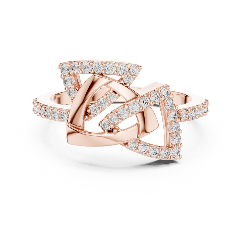 Ladies Ring LR-01 (83) - Rose Gold - Image