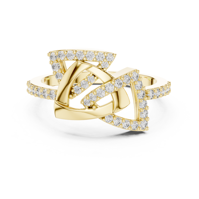 Ladies Ring LR-01 (83) - Yellow Gold - Image