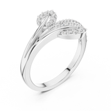 Ladies Ring LR-01 (84) - White Gold - Image