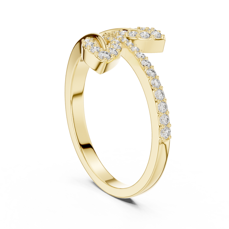 Ladies Ring LR-01 (84) - Yellow Gold - Image