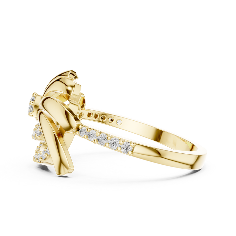 Ladies Ring LR-01 (86) - Yellow Gold - Image