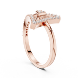Ladies Ring LR-01 (87) - Rose Gold - Image