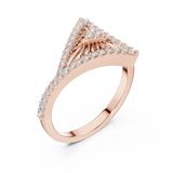 Ladies Ring LR-01 (87) - Rose Gold - Image