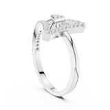 Ladies Ring LR-01 (87) - White Gold - Image