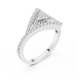 Ladies Ring LR-01 (87) - White Gold - Image