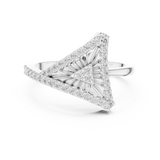 Ladies Ring LR-01 (87) - White Gold - Image