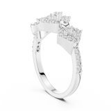 Ladies Ring LR-01 (88) - White Gold - Image
