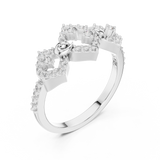 Ladies Ring LR-01 (88) - White Gold - Image