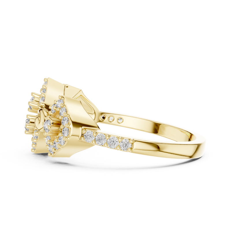 Ladies Ring LR-01 (88) - Yellow Gold - Image