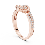 Ladies Ring LR-01 (89) - Rose Gold - Image