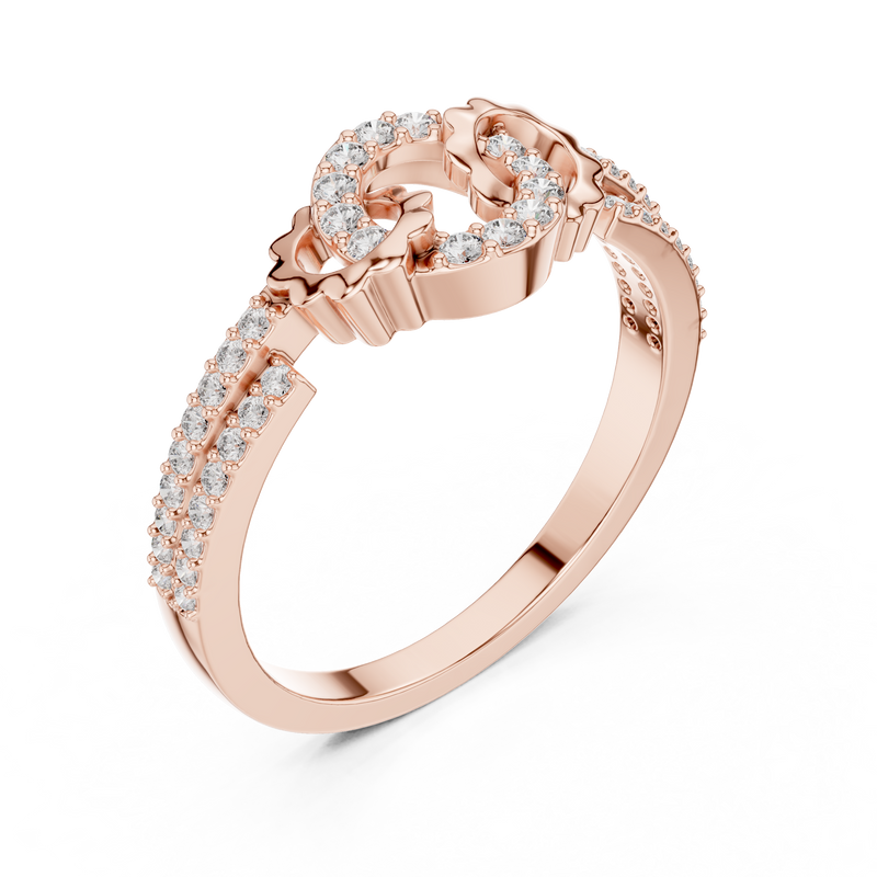 Ladies Ring LR-01 (89) - Rose Gold - Image