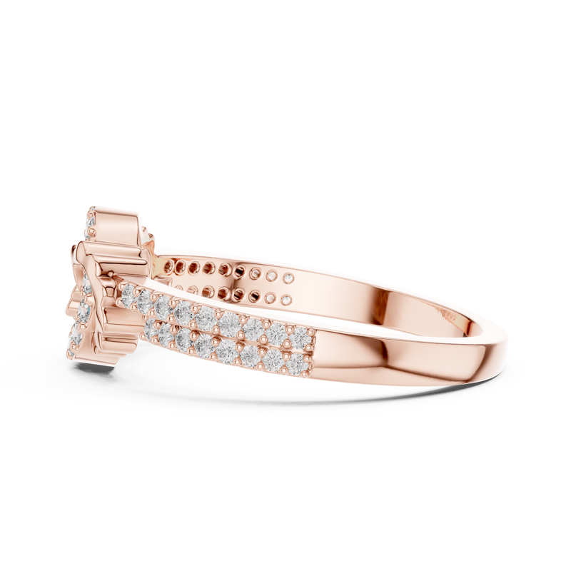 Ladies Ring LR-01 (89) - Rose Gold - Image