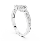 Ladies Ring LR-01 (89) - White Gold - Image