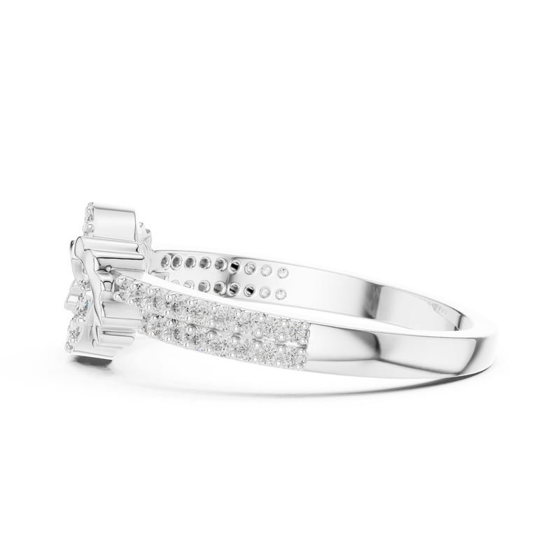 Ladies Ring LR-01 (89) - White Gold - Image